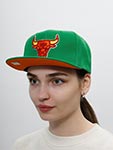 Бейсболка MITCHELL NESS арт. 6HSSSH21295-CBUGREN Chicago Bulls NBA (зеленый)